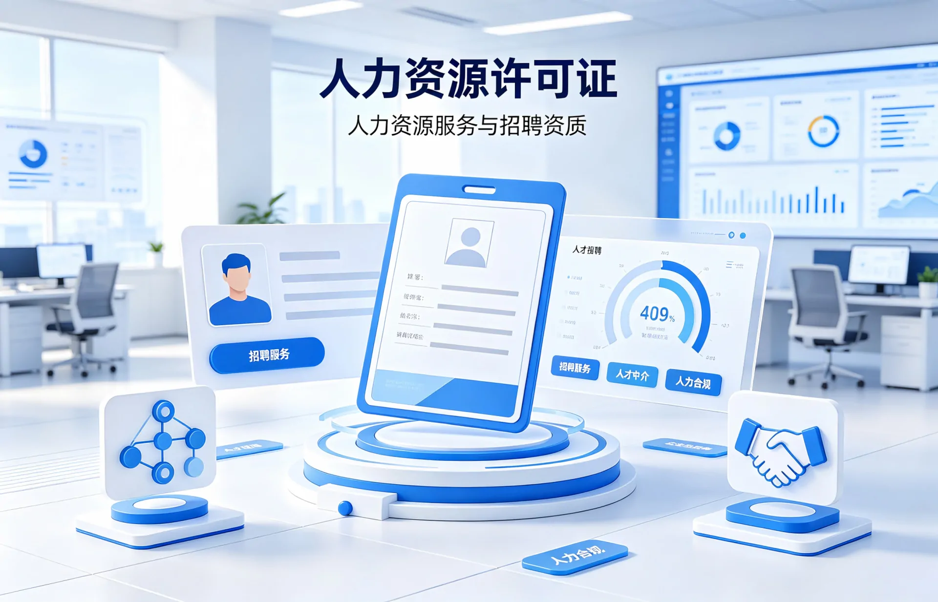 我司办理人力资源许可证案例